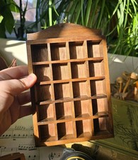 Vintage wooden thimble curio - vintage,