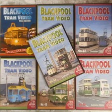 7 x Blackpool Tram Video DVDs