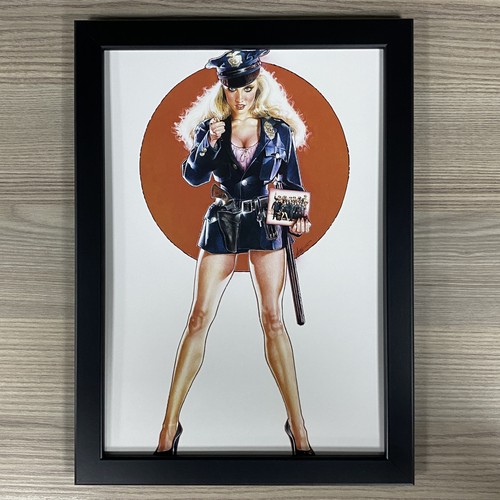 Police academy movie - police, framed
