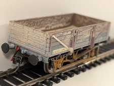 Bachmann Branchline OO Gauge 5-Plank China Clay Wagon – Weathered