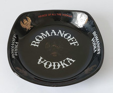 WADE "ROMANOFF VODKA " Ashtray  Bar Advertising