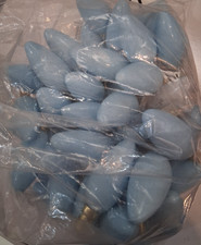 20 X Solid Coloured LITE BLUE