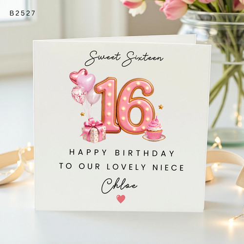 Personalised 16th birthday - personalised,