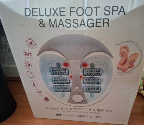 Deluxe foot spa - deluxe, massager