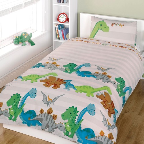 Dinosaurs single duvet cover - single, &