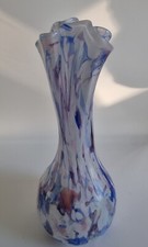 Alum Bay Fluted Glass Vase.