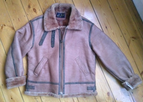 Vintage sheepskin flying - sheepskin,