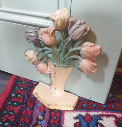 Gorgeous antique hubley - hubley, tulips