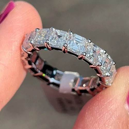 Tcw asscher cut - 5.78,