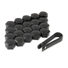 Black Wheel Nut Bolt Covers