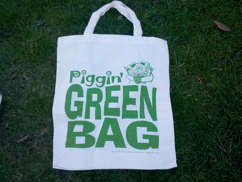 Piggin piggins green bag - piggin/piggins,