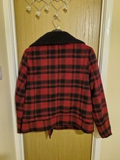 Red Herring Tartan Jacket Size