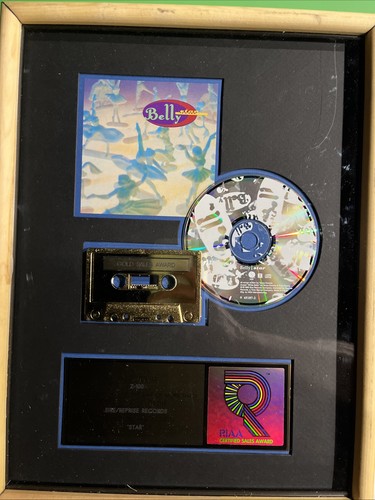 Framed belly star riaa - framed, gold