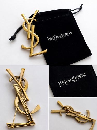 Vintage ysl brooch - vintage,