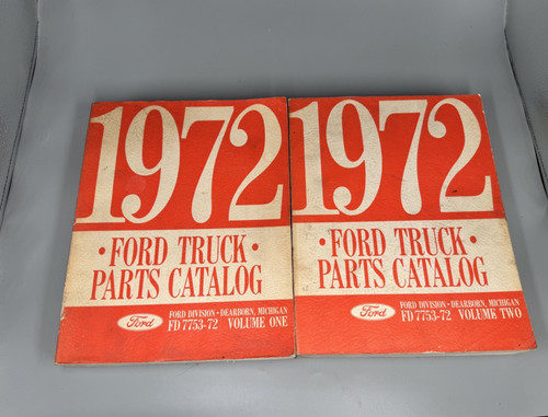1972 ford truck parts catalog - 1972,