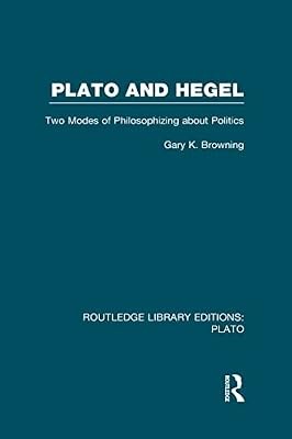 Plato and hegel - and,