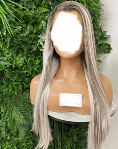 Long wavey mixed blondes - , full
