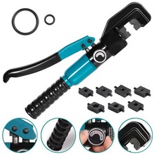 Hydraulic crimping pliers with - pliers,