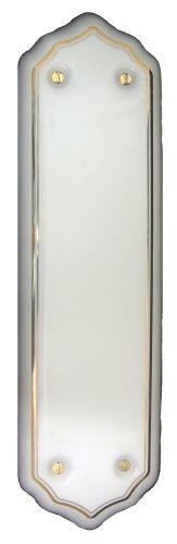 Securit ceramic finger plate - securit,
