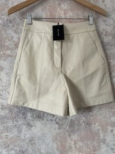 MASSIMO DUTTI CREAM LEATHER
