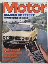 Motor Magazine 27th may 1978