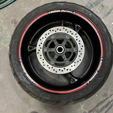 Suzuki GSXR 1340 HAYABUSA Rear Wheel  With Disk And Crush Rubbers OEM Gen 2