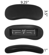 Kidney Shaped Arm Pads | 4" &
