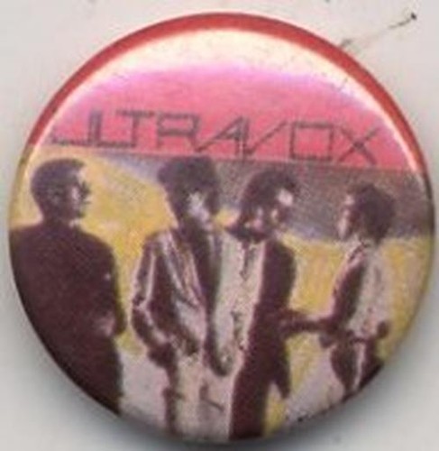 Ultravox badge button 1advest - button, #1advest