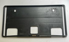 Nissan Number Plate holder / frame Black Plastic R33 R34 GTR Skyline OEM