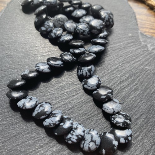 105cts snowflake obsidian over - snowflake,