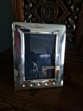 Vintage Sterling Silver Photo Frame Robert Carr Sheffield 2002 Golden Jubilee