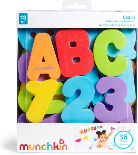 Munchkin foam letters - munchkin,