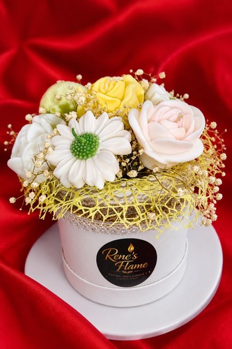 Handmade wax flower bouquet - handmade,