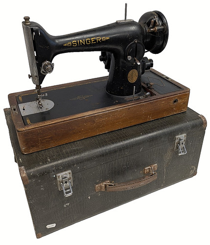 Antique singer sewing - antique, 12-s
