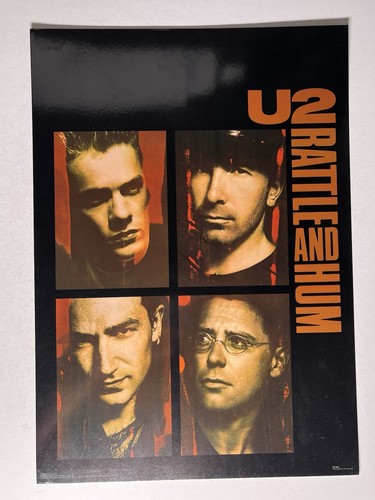 Bono poster original rattle - u2,