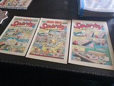 Sparky Comic X 3 Consecutive # 315, 316, 317 of Jan-Feb 1971