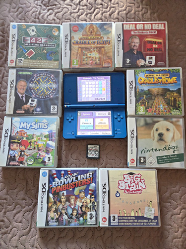 Nintendo dsi bundle blue - xl,