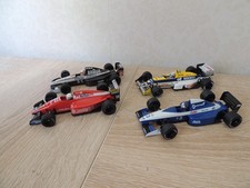 4 x ONYX F1 CARS, 1/43-De