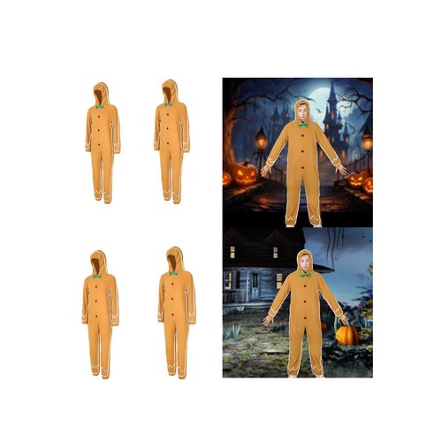 Gingerbread man costume men - gingerbread,