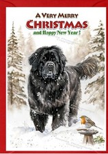 Newfoundland Dog Christmas