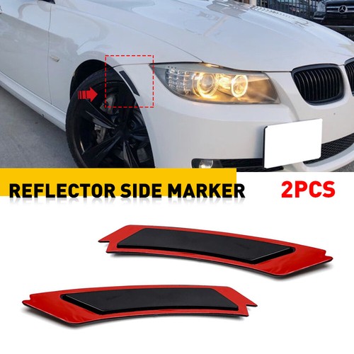 Smoke front bumper reflector - smoke,