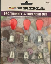 Thimble & Threader Set 9 PC