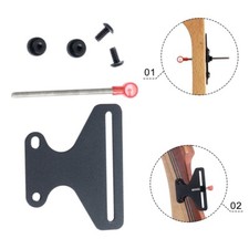 Detachable Single Pin Sight for Recurve Bows Easy to Install and Adjust