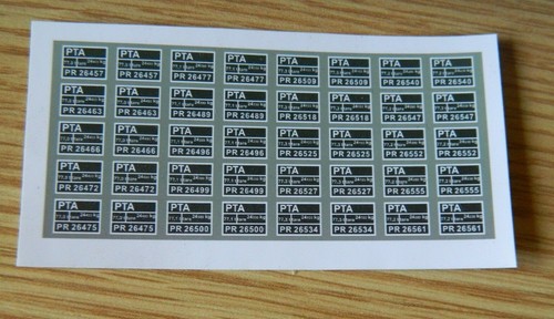Alternative numbers decals for - decals,