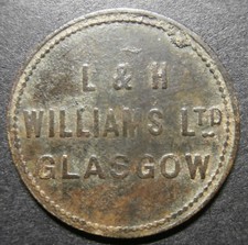 Trade token - L&H Williams 1/