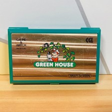 Vintage Nintendo Game & Watch Green House Multi Screen Handheld LCD Video Game