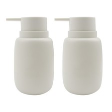 500ml White Oval Short Lotion