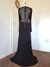 COAST Dress Sz 18 black Lace