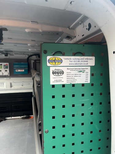 Metal van racking - racking, basic