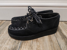 Bronx Fallon black suede brothel creepers with box. UK size 3. Great condition! 